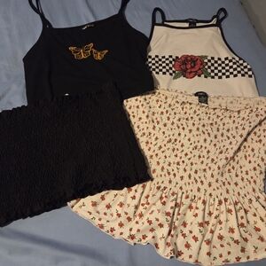 Women's XL Crop Top Bundle